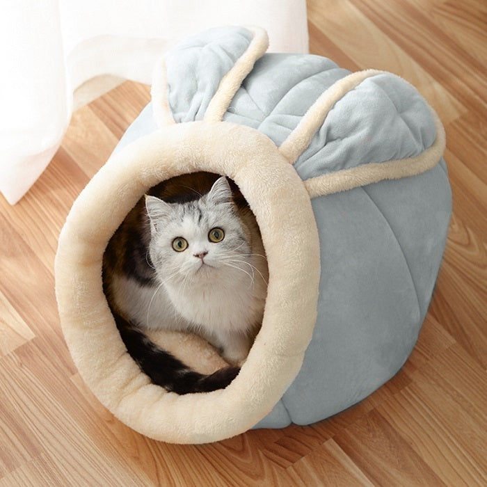 Enclosed Cat House Villa