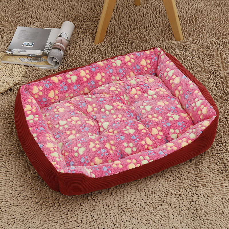 Dog Bed with Cushion
