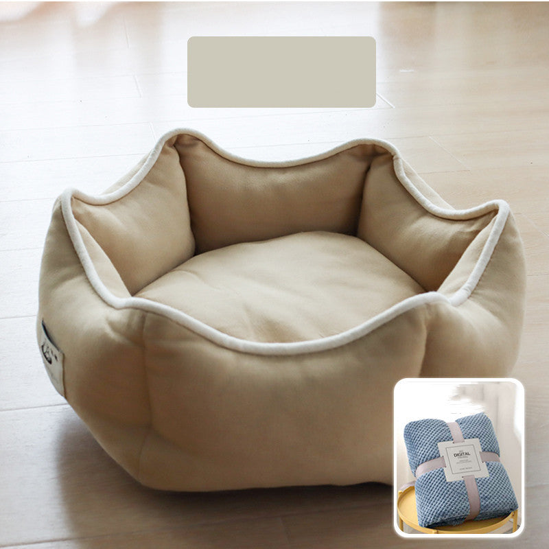 Removable Washable Cat Bed