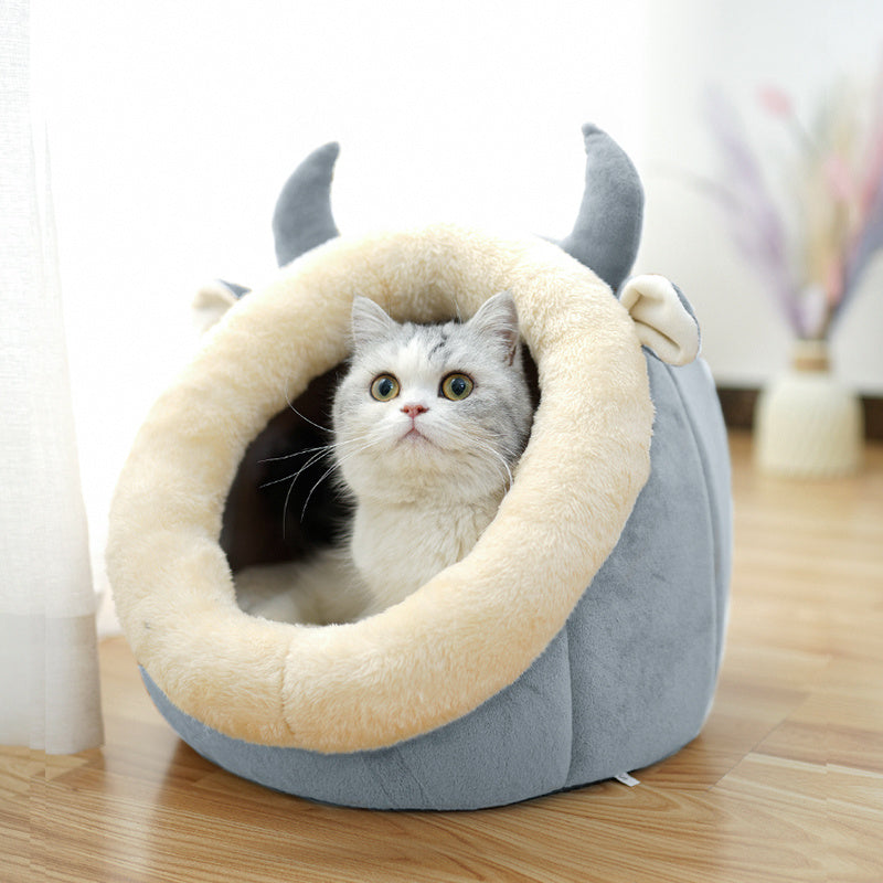 Enclosed Cat House Villa