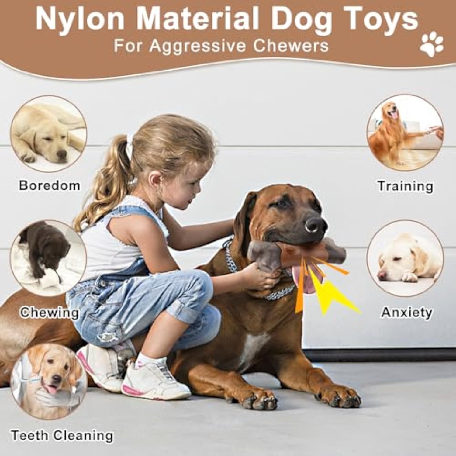 Durable Dog Chew Toys for Aggressive Chewers