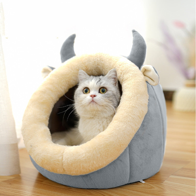 Enclosed Cat House Villa