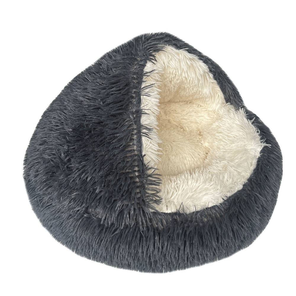 Semi-Enclosed Cat Bed
