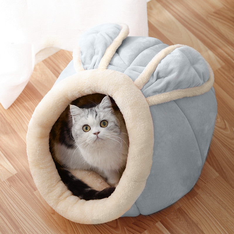 Enclosed Cat House Villa