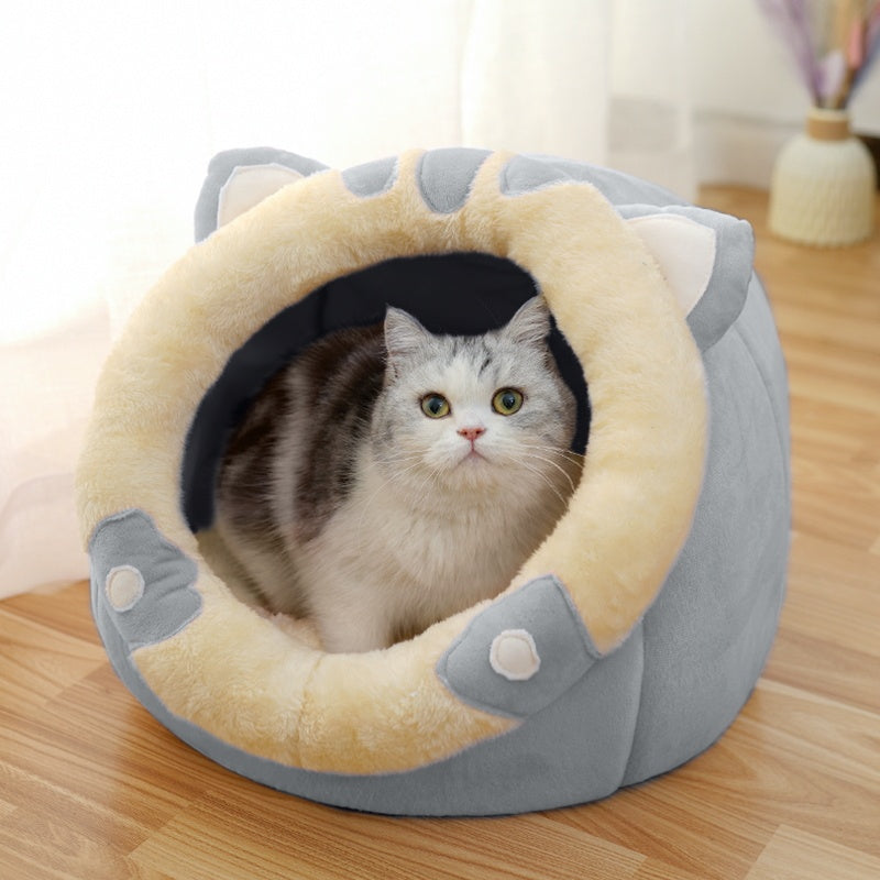 Enclosed Cat House Villa